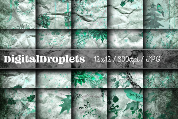 Christmas on Parchment Vol. 6: Vintage Texture for Modern Designs
