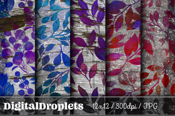 Leaves in the Wind Vol. 2: A Vintage Paper Collection