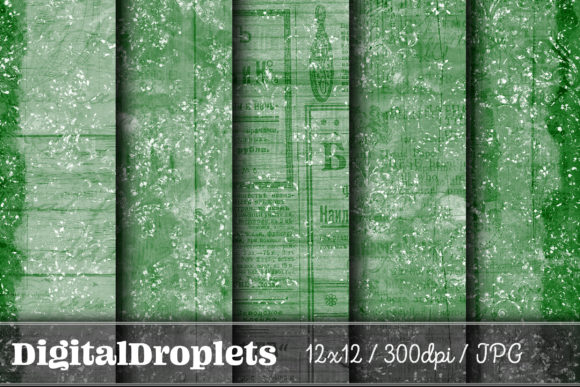 Sparkled Vintage Vol. 20: Designing with Glittered Damask and Aged Textures