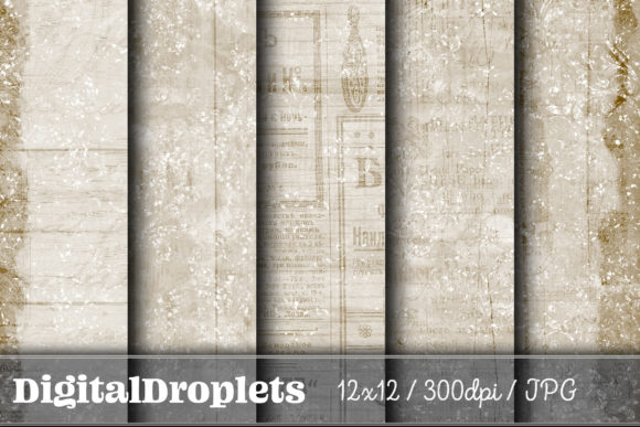 Sparkled Vintage Vol. 3: Digital Papers with Timeless Charm